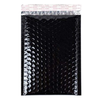 Metallic Black Bubble Mailer (Heavy Style)