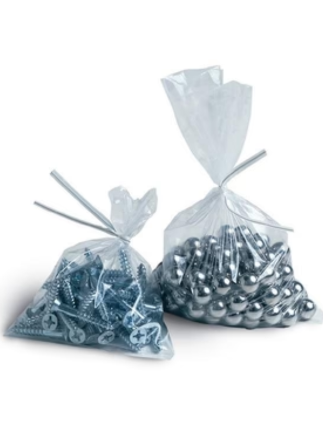 Clear 2mil POLY Bags