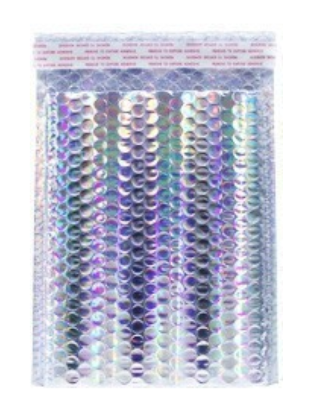 Metallic Holographic Bubble Mailer (Heavy Style)