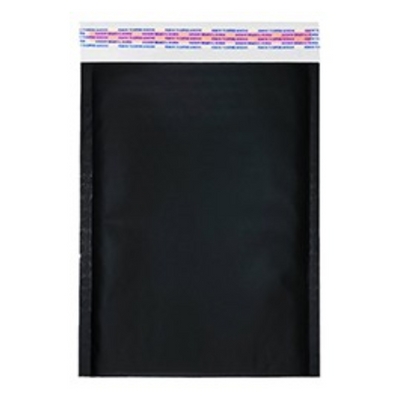 Matte Black Bubble Mailers