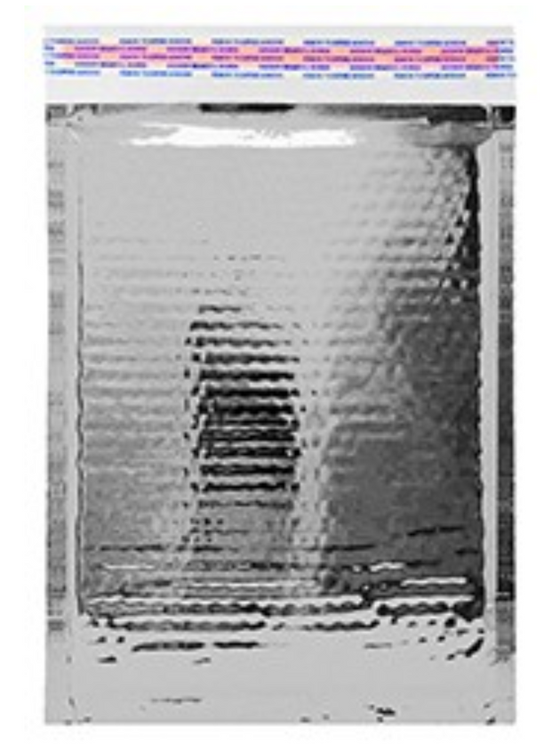 Glamour Silver Bubble Mailers