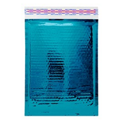 Glamour Teal Bubble Mailers