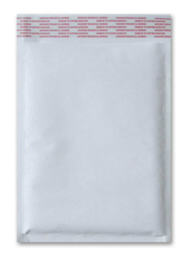 Kraft White Bubble Mailers