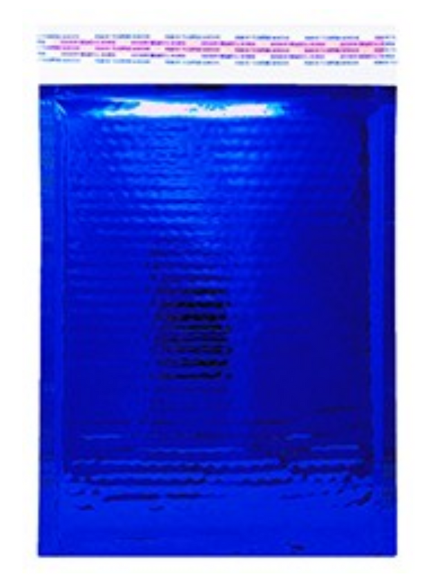 Glamour Blue Bubble Mailers