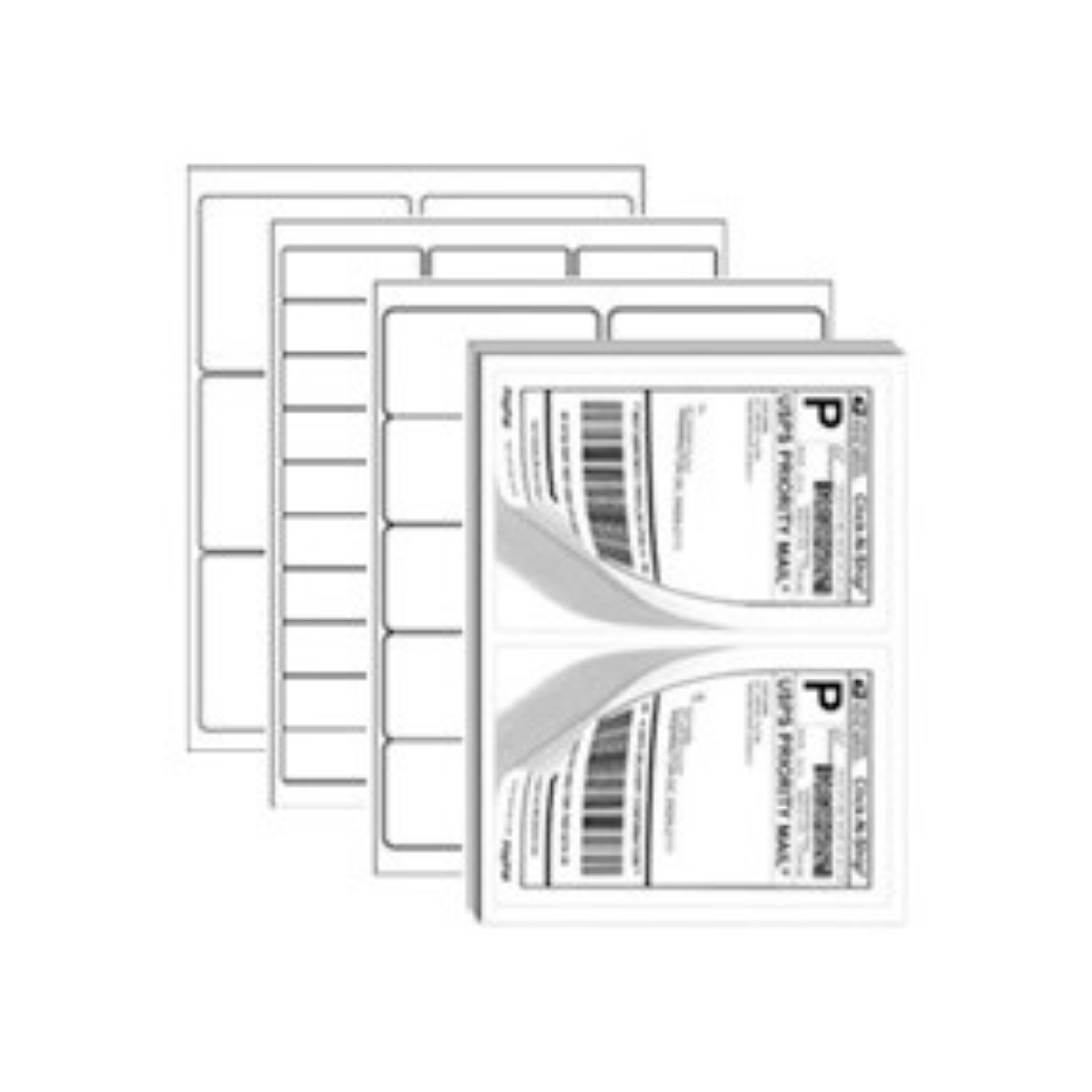 Adhesive Shipping Labels