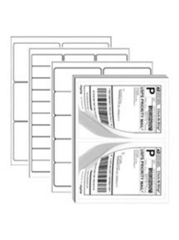 Adhesive Shipping Labels