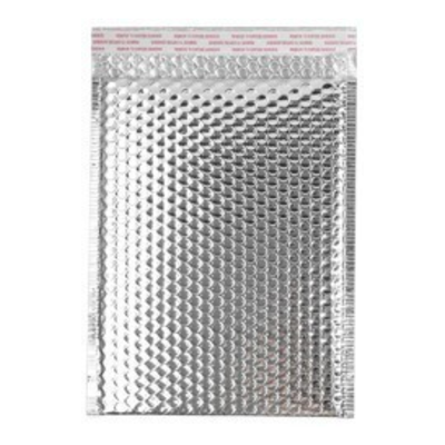 Metallic Silver Bubble Mailer (Heavy Style)