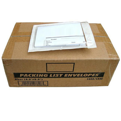 Packing List Envelopes